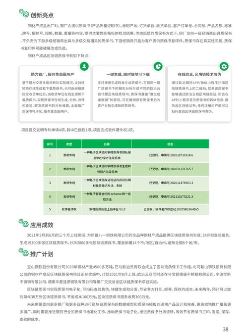 2021工业区块链案例集